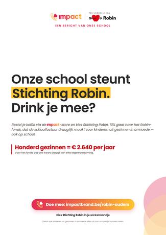 Affiche A4 voor de ouders