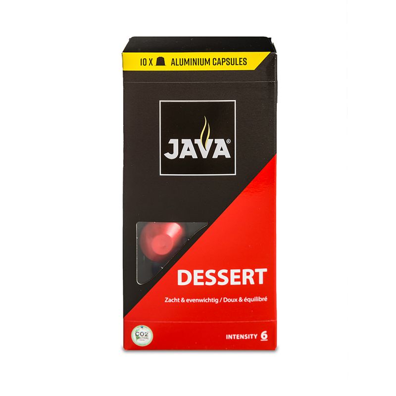 [661810] JAVA CAPSULES (DESSERT) - Nespresso compatibel (1 x 10 st.)