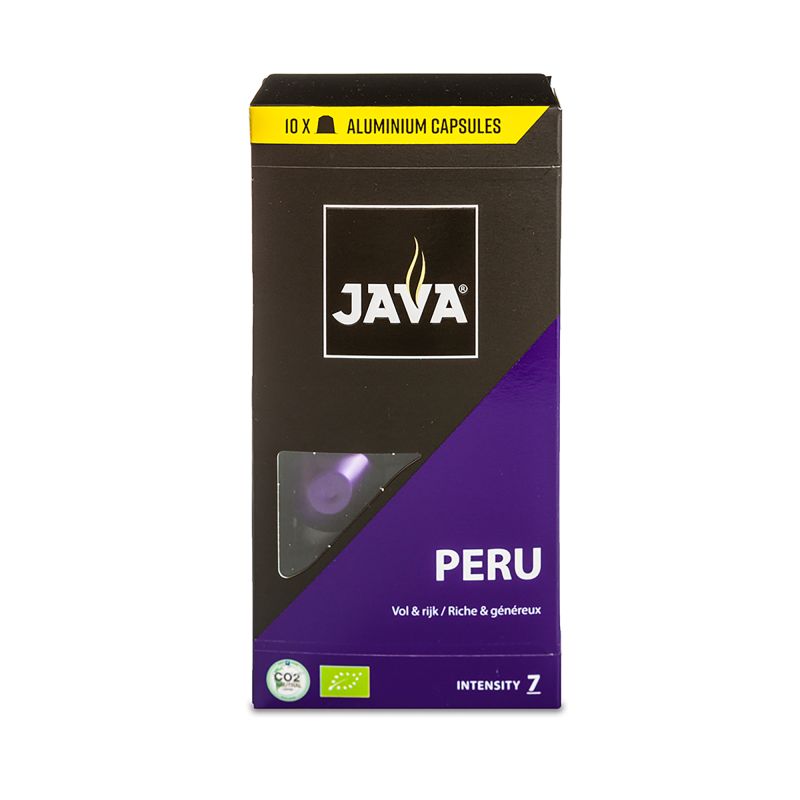 [661811] JAVA CAPSULES (PERU ORGANIC) - Nespresso compatible (1 x 10 pcs)