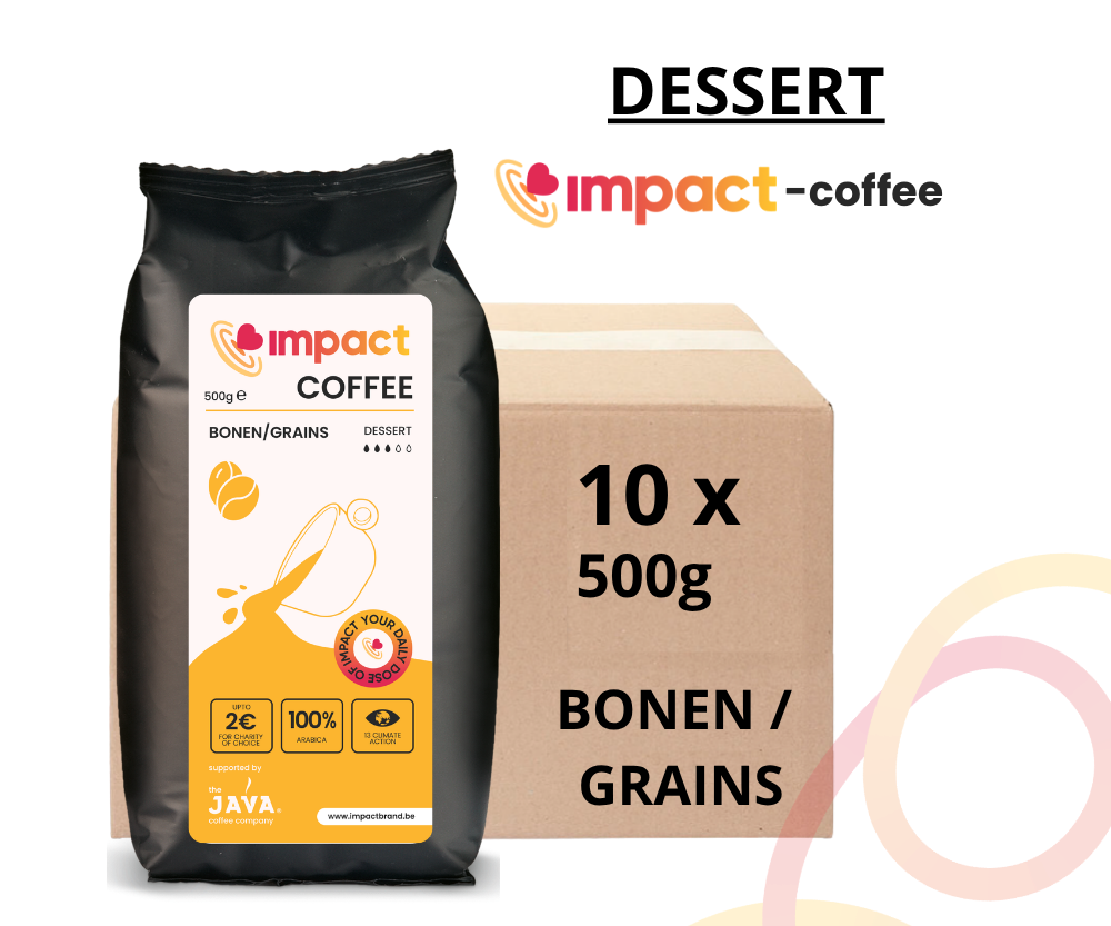 IMPACT Coffee Dessert · Beans — box 10 × 500 g