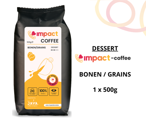 IMPACT Coffee Dessert · Beans — bag 500 g