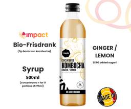 Razzle Mix & Drink Syrup — Ginger + Lime (500 ml, 16 glasses)